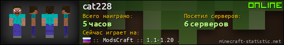 Юзербар 560x90 для cat228