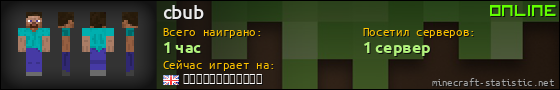 Юзербар 560x90 для cbub