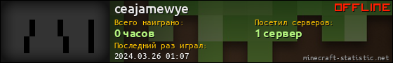 Юзербар 560x90 для ceajamewye