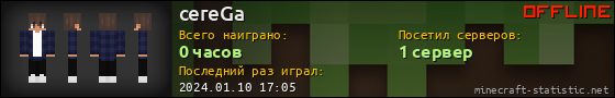 Юзербар 560x90 для cereGa