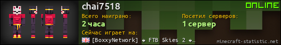 Юзербар 560x90 для chai7518