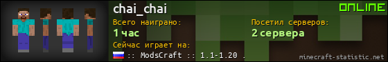 Юзербар 560x90 для chai_chai