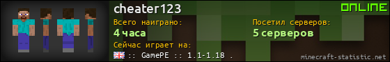 Юзербар 560x90 для cheater123