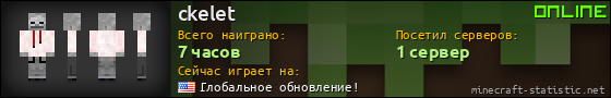 Юзербар 560x90 для ckelet