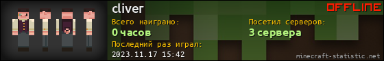 Юзербар 560x90 для cliver