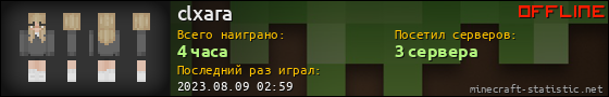 Юзербар 560x90 для clxara