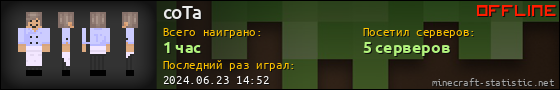 Юзербар 560x90 для coTa
