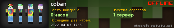 Юзербар 560x90 для coban