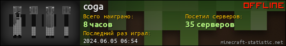 Юзербар 560x90 для coga