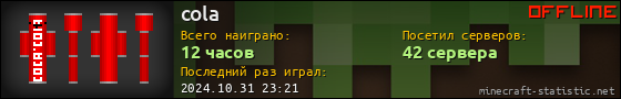 Юзербар 560x90 для cola