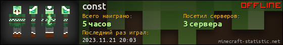 Юзербар 560x90 для const
