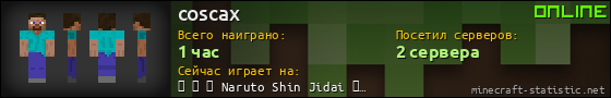 Юзербар 560x90 для coscax