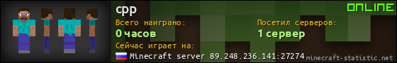 Юзербар 560x90 для cpp