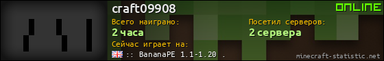Юзербар 560x90 для craft09908