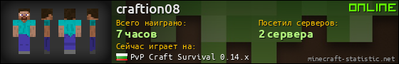 Юзербар 560x90 для craftion08