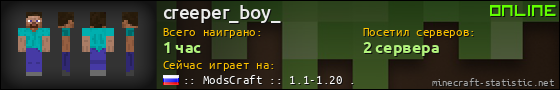 Юзербар 560x90 для creeper_boy_