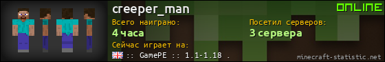 Юзербар 560x90 для creeper_man