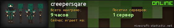 Юзербар 560x90 для creepersqare