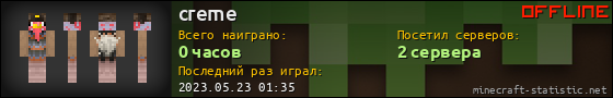 Юзербар 560x90 для creme