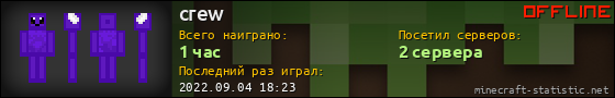 Юзербар 560x90 для crew