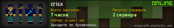 Юзербар 560x90 для crisx