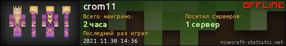 Юзербар 560x90 для crom11