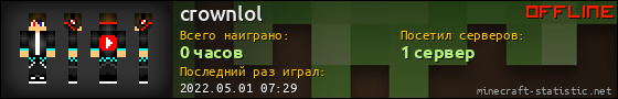 Юзербар 560x90 для crownlol