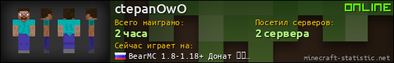 Юзербар 560x90 для ctepanOwO