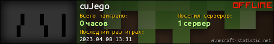 Юзербар 560x90 для cuJego