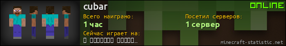Юзербар 560x90 для cubar