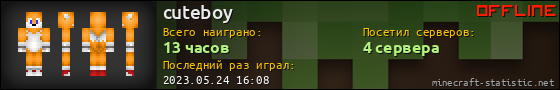 Юзербар 560x90 для cuteboy