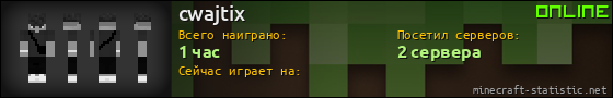 Юзербар 560x90 для cwajtix
