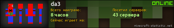 Юзербар 560x90 для da3