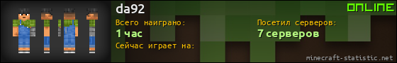 Юзербар 560x90 для da92