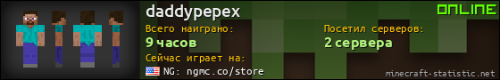 Юзербар 560x90 для daddypepex