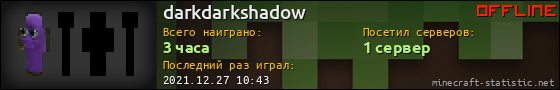 Юзербар 560x90 для darkdarkshadow