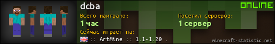 Юзербар 560x90 для dcba
