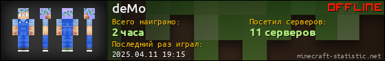 Юзербар 560x90 для deMo