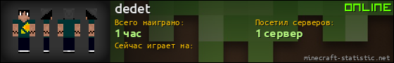 Юзербар 560x90 для dedet