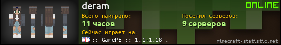 Юзербар 560x90 для deram