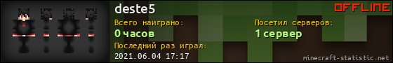 Юзербар 560x90 для deste5