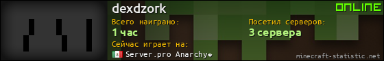 Юзербар 560x90 для dexdzork