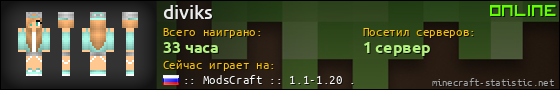 Юзербар 560x90 для diviks