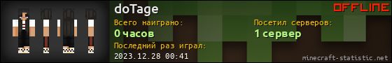 Юзербар 560x90 для doTage