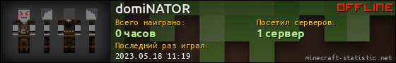 Юзербар 560x90 для domiNATOR