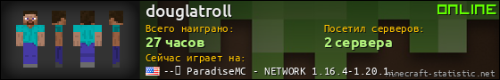 Юзербар 560x90 для douglatroll