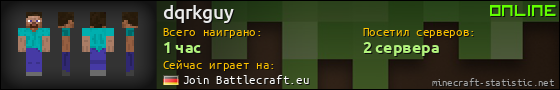 Юзербар 560x90 для dqrkguy
