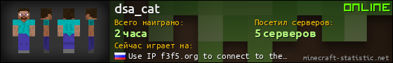 Юзербар 560x90 для dsa_cat