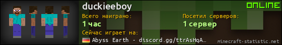 Юзербар 560x90 для duckieeboy