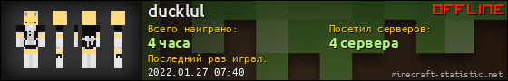 Юзербар 560x90 для ducklul